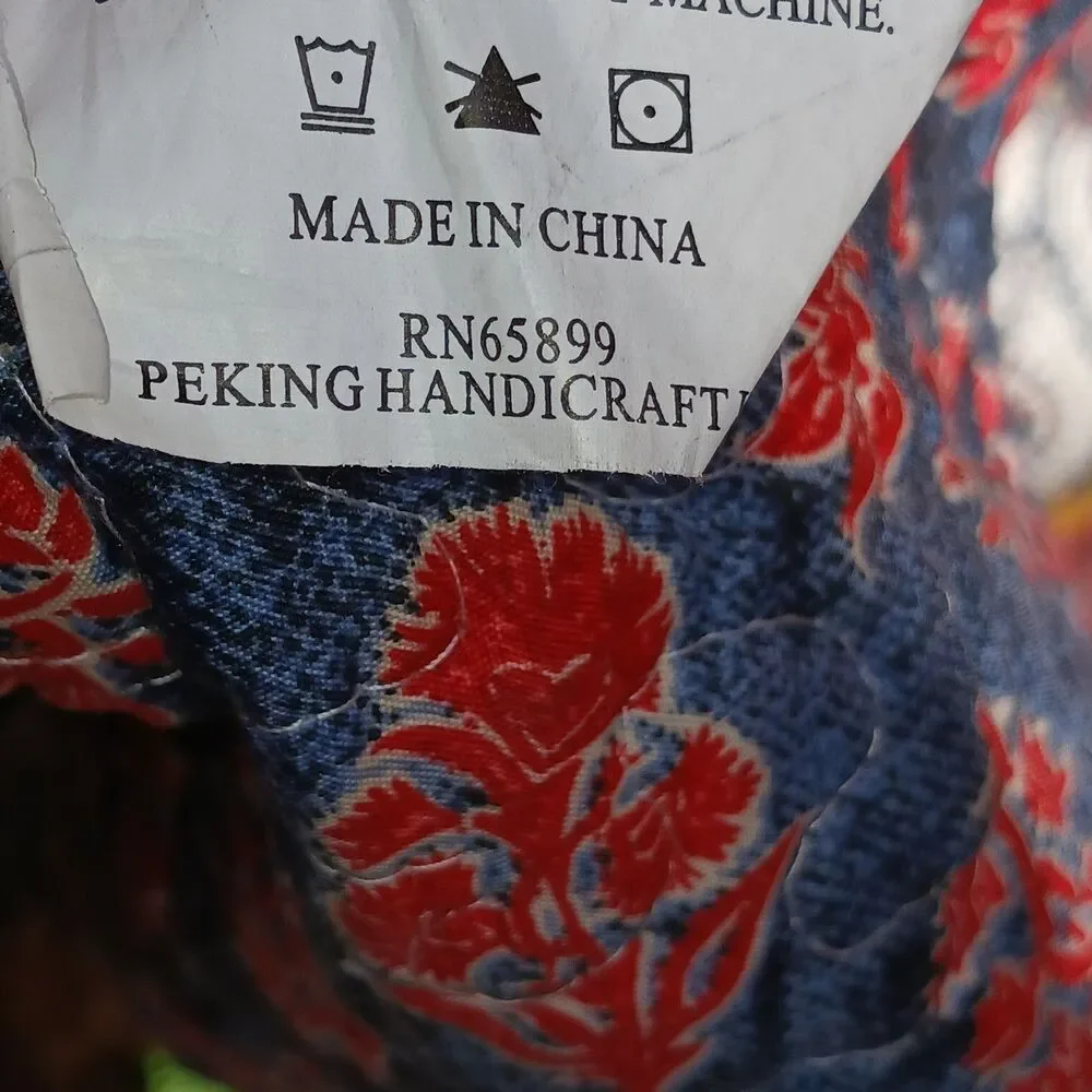 Peking Handicraft Quilt And Pillow Cases Bedding King Size  Print